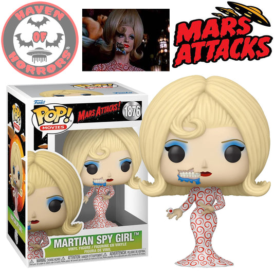Mars Attacks Martian Spy Girl Funko Pop! Vinyl Figure #1876