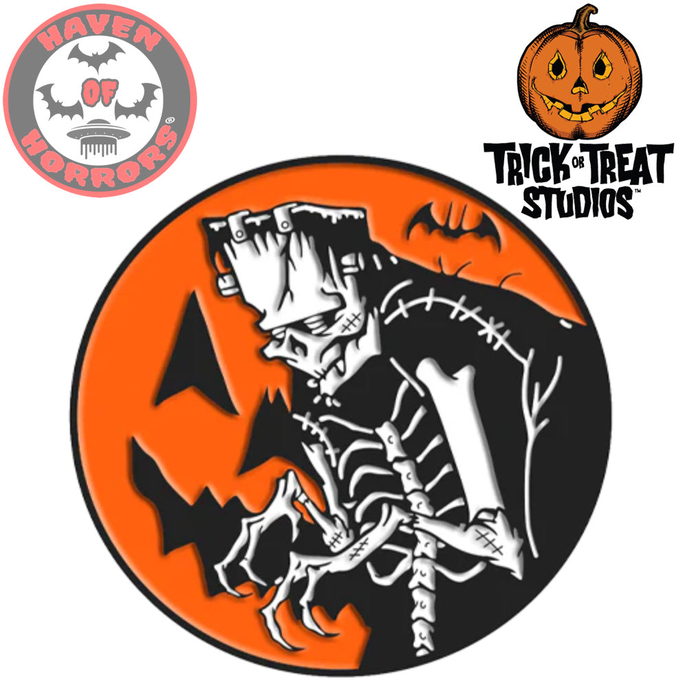 Toxictoons Pumpkinstein Enamel Pin