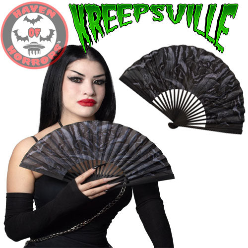 Realistic Bats Fabric Fan