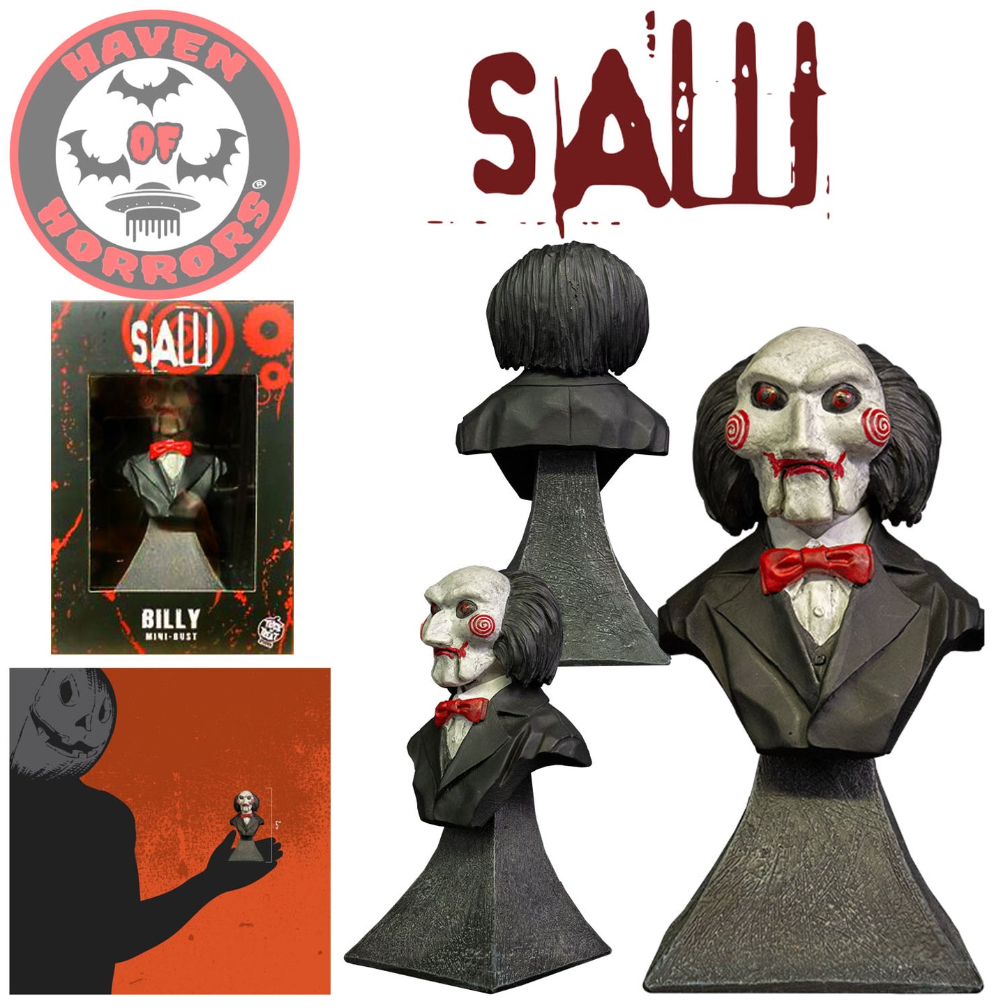 Saw Billy Puppet Mini Bust