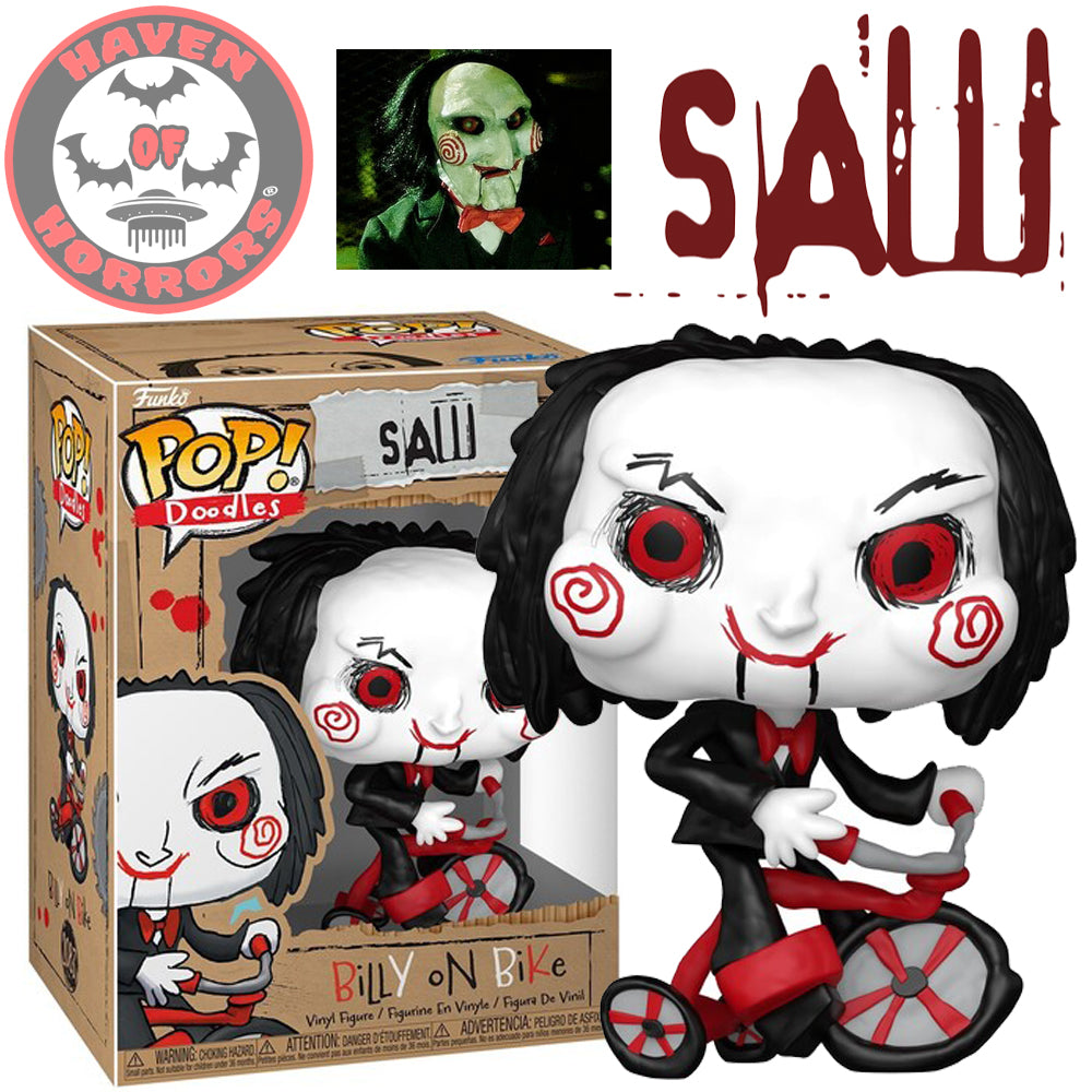 Saw: Billy on Bike (Doodles) Pop! Vinyl Figure