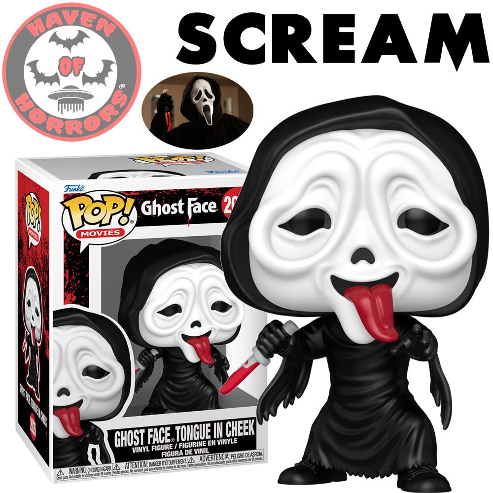 Ghost Face with Tongue in Cheek Funko Pop! Vinyl Figure #2035