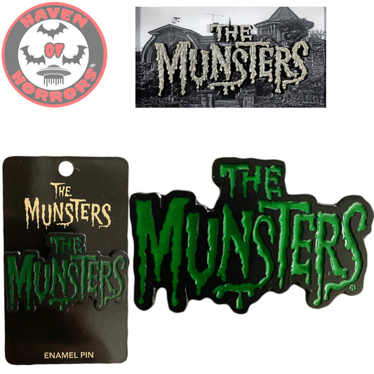 The Munsters Logo Enamel Pin