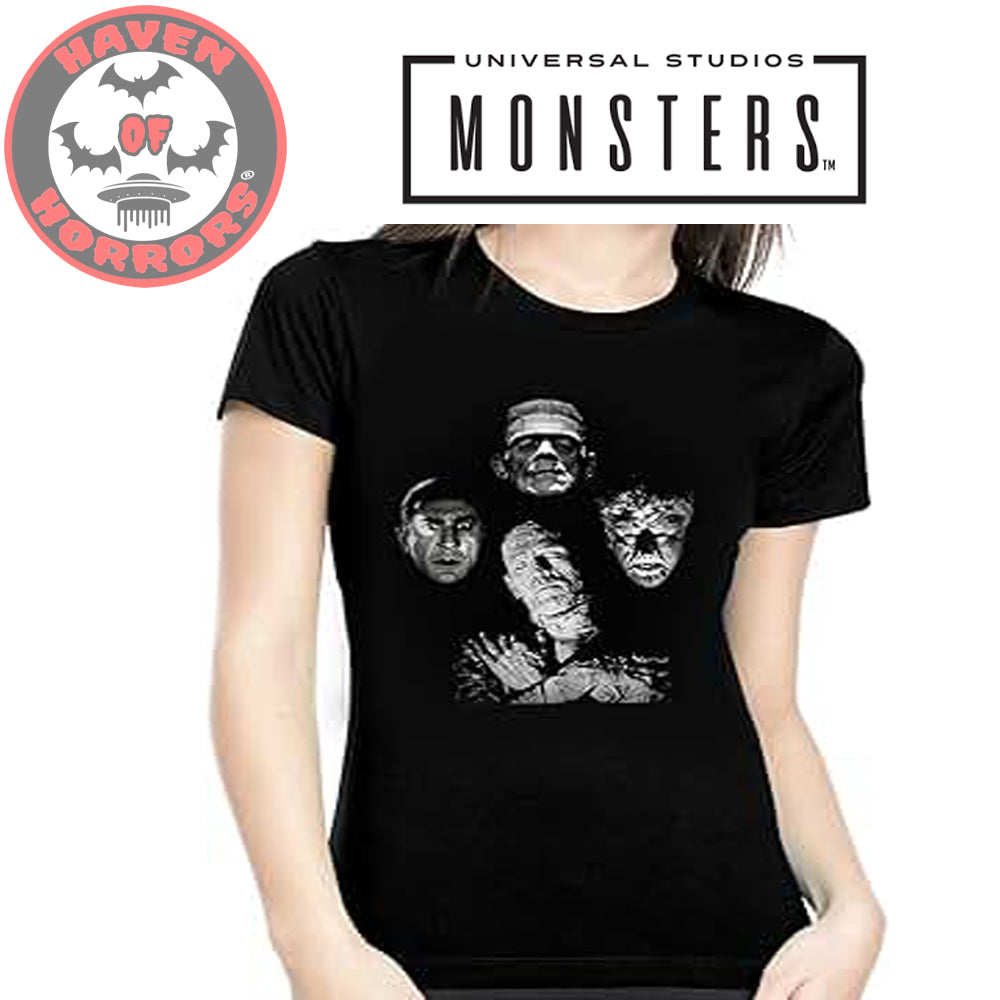 Universal Monsters Rock Band Tee