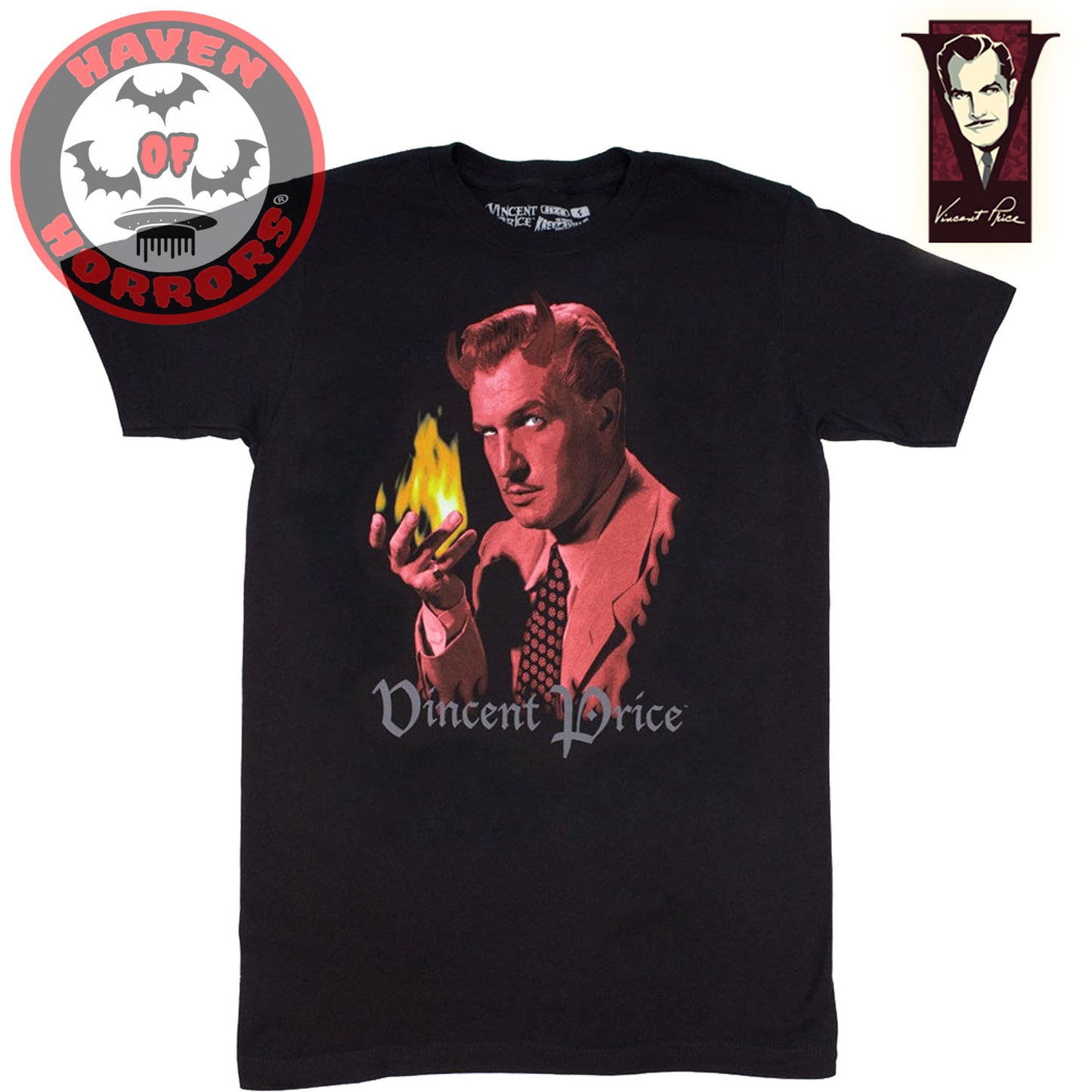 Vincent Price Handsome Devil T-Shirt