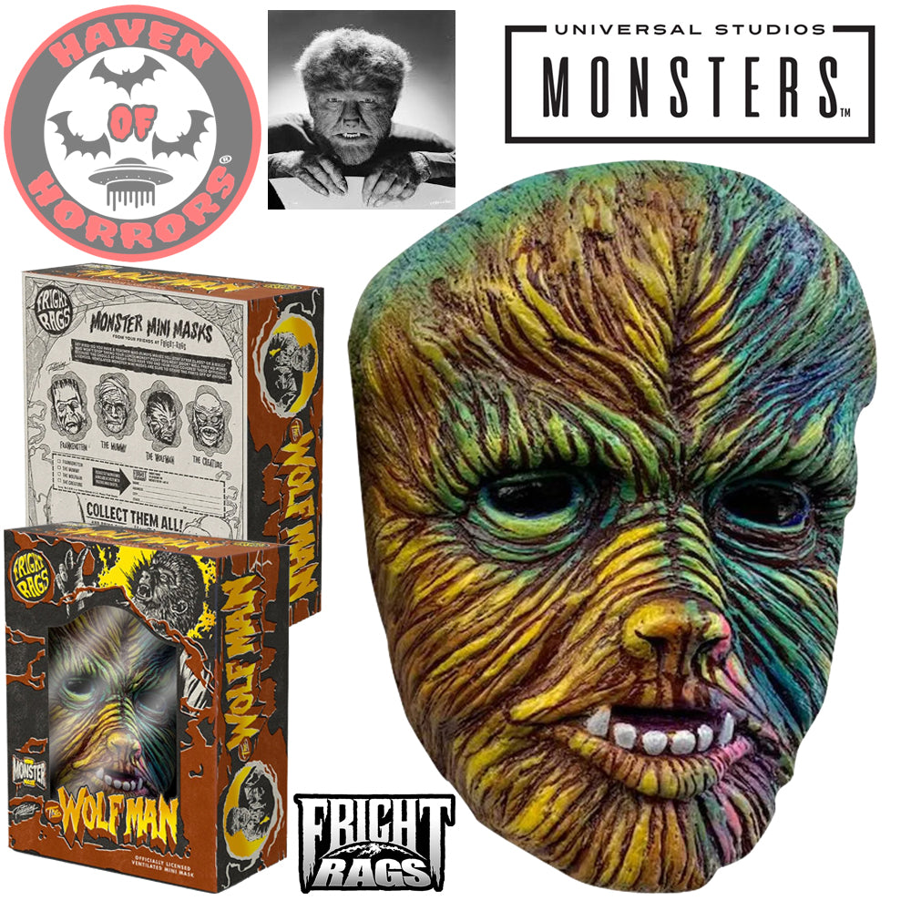 Universal Monsters Wolf Man Basil Gogos Mini-Mask
